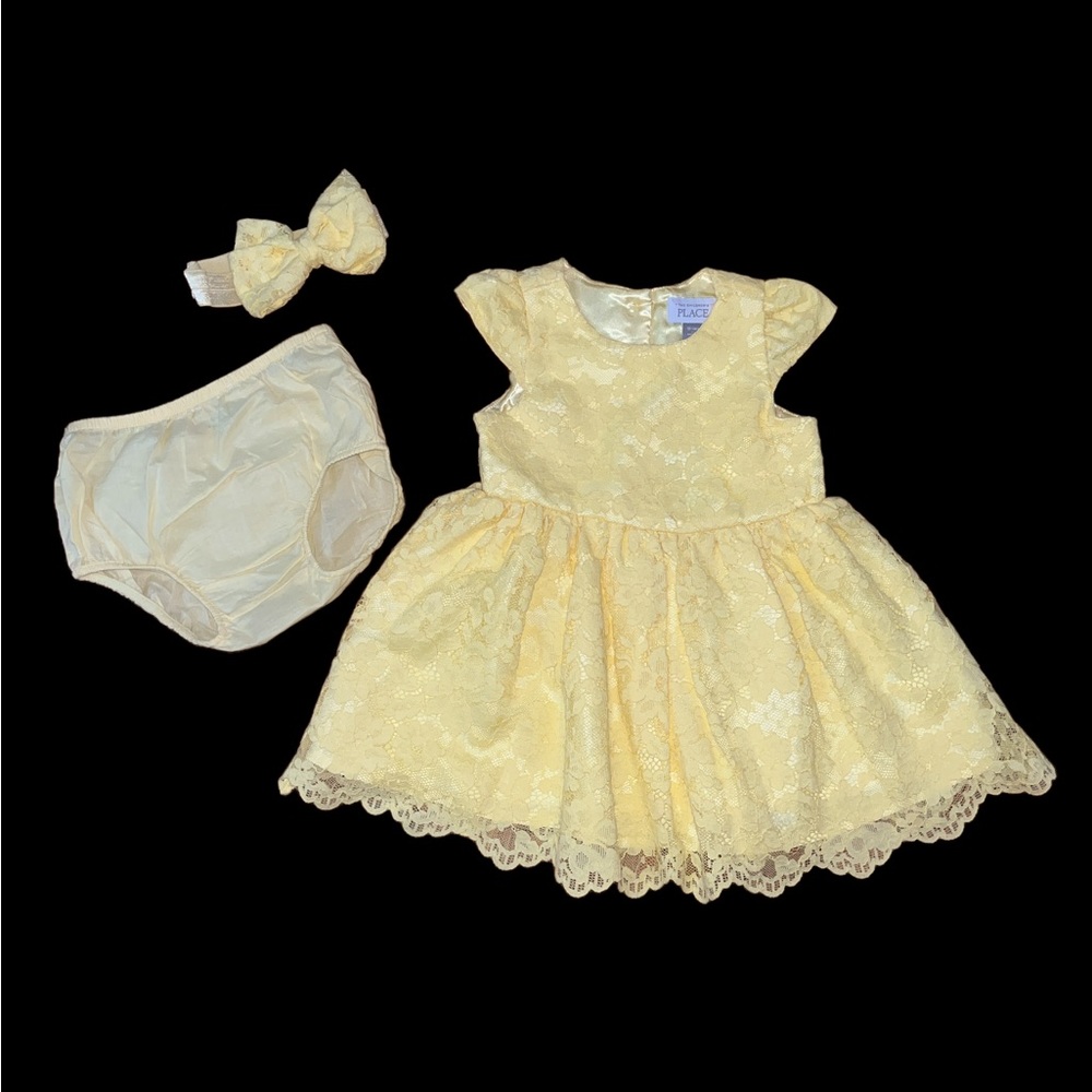 Baby Girl Dress with Headband